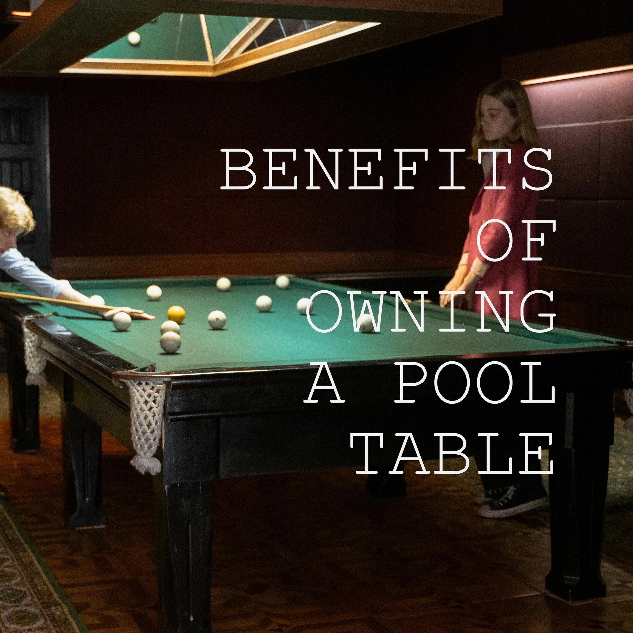 The Benefits of Owning a Pool Table: Beyond Just a Game